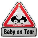 Reer Autoschild &quot;Baby on Tour&quot;