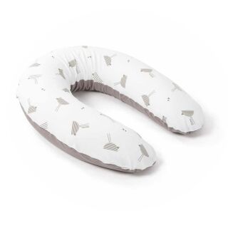 Doomoo Buddy Stillkissen Bezug Birds taupe