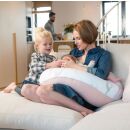 DOOMOO Buddy gro&szlig;es Stillkissen mit TOXPROOF-F&uuml;llung Giraffe rosa