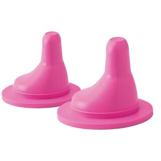 2er-Pack BornFree Bfree Trinkschn&auml;bel 6m+ pink