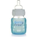 BornFree Silikon &Uuml;berzug f&uuml;r Glasflaschen blau 160ml
