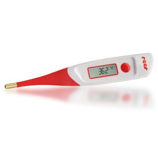 Reer Digitales Fieberthermometer mit flexibler Goldspitze
