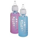 Dr. Browns Silikon &Uuml;berzug f&uuml;r 250ml-Glasflaschen blau
